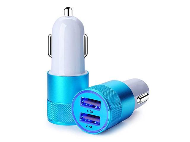 Car Charger 34A 2 Pack USB Smart Port Charger Compatible with iPhone X 8 7 6S 6 Plus 5 SE 5S 5 5CGalaxy S9 S8 S7 S6 Edge Note 8 4 LG G6 G5 V10