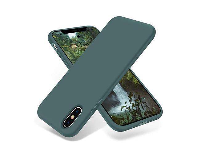 iPhone Xs Max CaseUltra Slim Fit iPhone Case Liquid Silicone Gel Cover with Full Body Protection AntiScratch Shockproof Case Compatible with iPhone