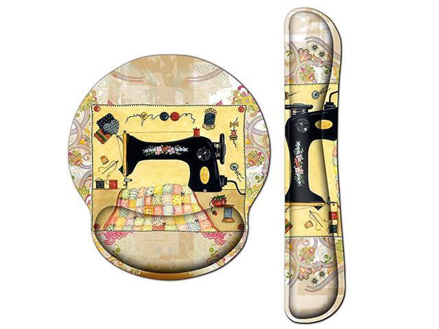 Keyboard Wrist Rest and Mouse Pad with Wrist Support Memory Foam Set for Gaming and Office Comfortable Lightweight for Easy Typing Pain Relief