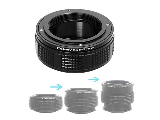 M42 Lens to M43 Focusing Helicoid Adapter MFT Mount Macro Helicoid Tube for Olympus EPL8 EPL9 EM1 EM5 EM10 I II III EPM2 EPM1 PenF EM1X Panasonic