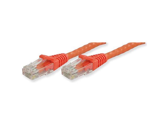 OLG20CORO060 Optilink CAT6 Made in the USA Snagless Ethernet Cable 60Feet Orange