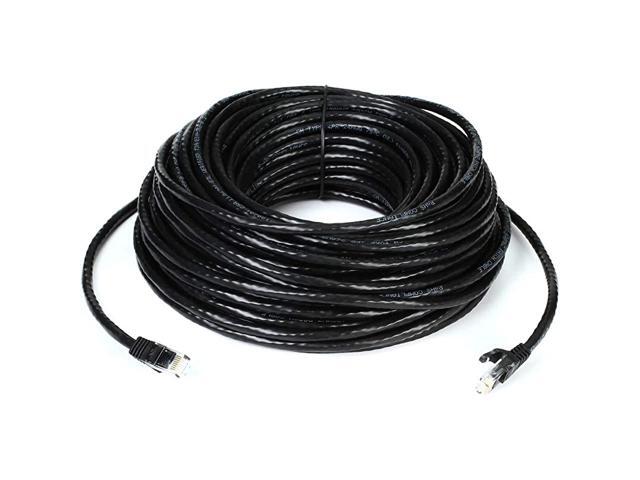150FT CAT6 HighSpeed 10 Gbps Ethernet Network Cable RJ45 Internet LAN Solid PoE Wire for IP PoE Security Camera NVR Computer Router Xbox TV Switch