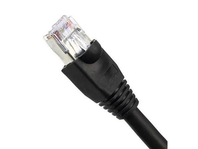 Cat5e Outdoor Waterproof Ethernet Cable Direct Burial Shielded Pure Copper
