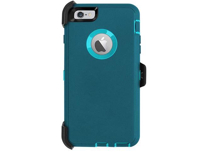 iPhone 6 Plus CaseiPhone 6S Plus CaseHeavy Duty Full Body Builtin Screen Protector Tough 4 in 1 Rugged Shockproof Cover for Apple iPhone 6 Plus 6S