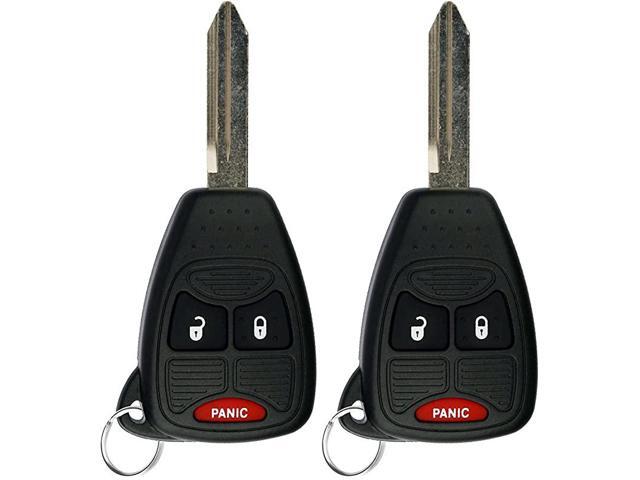 Keyless Entry Remote Control Car Key Fob Replacement for OHT692427AA KOBDT04A Pack of 2