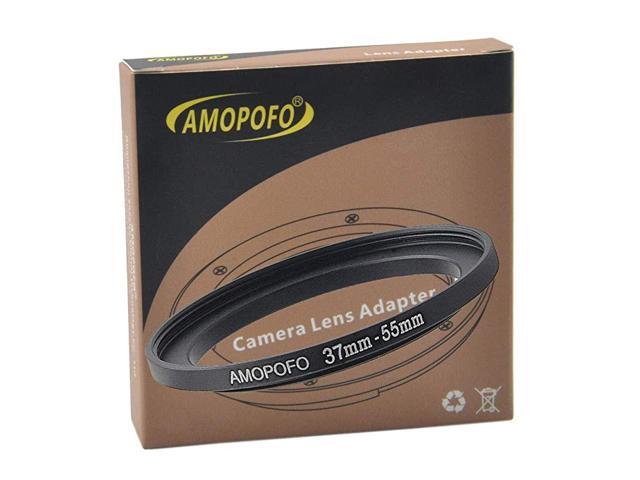 to 55mm Metal Step Up Ring Adapter for Canonfor Nikonfor Sonyfor Fuji Camera Lenses UVNDCPL Camera Filters Made from CNC Machined Space Aluminum