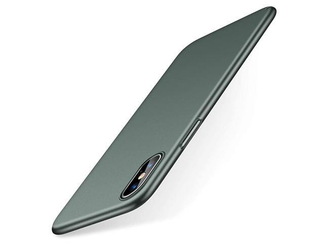 Slim Fit Designed for iPhone Xs CaseiPhone X Case Hard Plastic PC Super Thin Mobile Phone Cover Case with Matte Finish Coating Grip Compatible with
