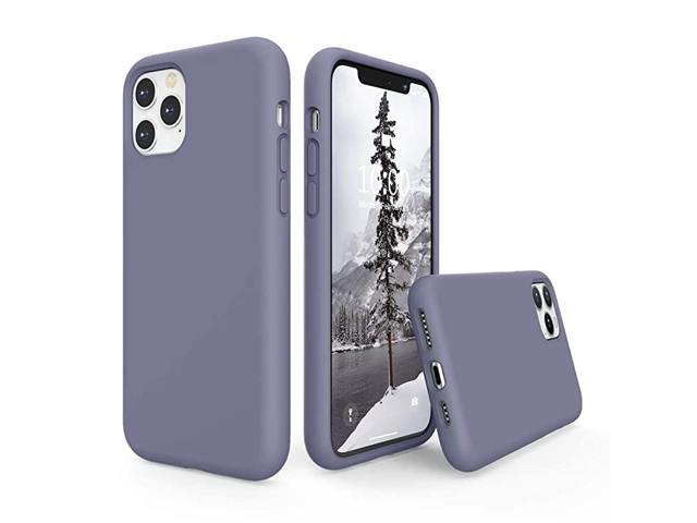 Silicone Case Compatible with iPhone 11 Pro Max Case 65 inches Liquid Silicone Full Body Thickening Design Phone Case with Microfiber Lining for 11