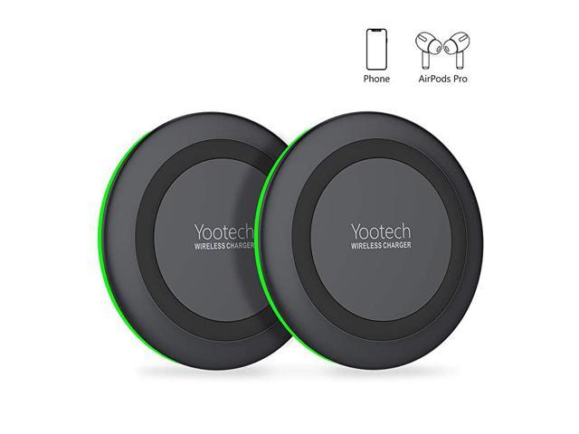 2 Pack Wireless ChargerQiCertified 10W Max Fast Wireless Charging Pad Compatible with iPhone 1212 Mini12 Pro MaxSE 202011 Pro MaxSamsung Galaxy
