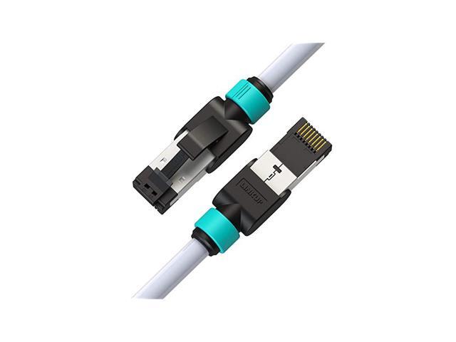 Tested with Versiv CableAnalyzer Cat7 Ethernet Cable 100 FT 1 Pack 10G Double Shielded RJ45 SFTP Network Internet LAN Switch Router Game