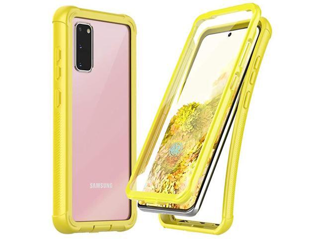 for Samsung Galaxy S20 Case Builtin Screen Protector Full Body Heavy Duty Shockproof Case Support Wireless Charging for Samsung Galaxy S20 5G 62