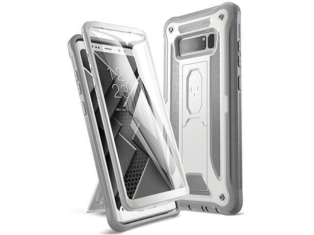 Kickstand Case for Galaxy Note 8 Full Body with Builtin Screen Protector Heavy Duty Protection Shockproof Rugged Cover for Samsung Galaxy Note 8