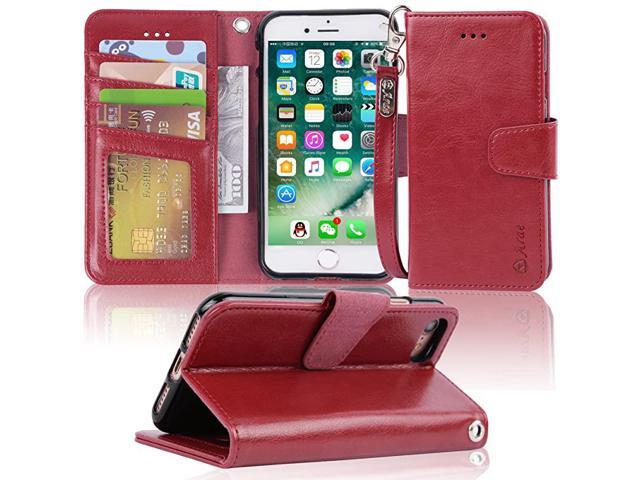 Case for iPhone 7 iPhone 8 iPhone SE 2020 Premium PU Leather Wallet Case with Kickstand and Flip Cover for iPhone 7 iPhone 8 iPhone SE 2nd