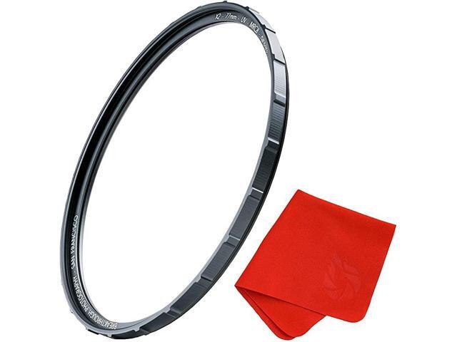 86mm X2 UV Filter for Camera Lenses UV Protection Photography Filter with Lens Cloth MRC8 Nanotec Coatings UltraSlim Traction Frame WeatherSealed by