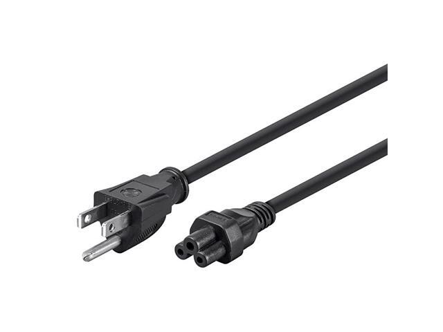 107687 3ft 18AWG Grounded AC Power Cord 10A NEMA 515P to IEC320C5