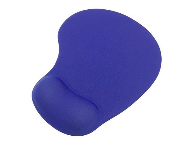 Memory Foam Mouse Pad with Gel Wrist RestComfortable Mouse Mat for Laptop Computer DesktopNonSlip Rubber Base DesignBlue