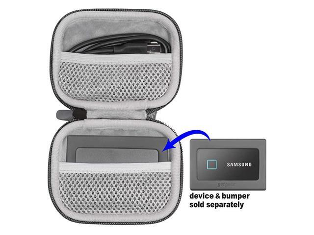 Protective Case for Samsung T7 T7 Touch Portable SSD 1TB 2TB 500GB USB 32 Mesh Pocket for T7 spearate mesh Pocket to Hold Another T7 or Upto Two