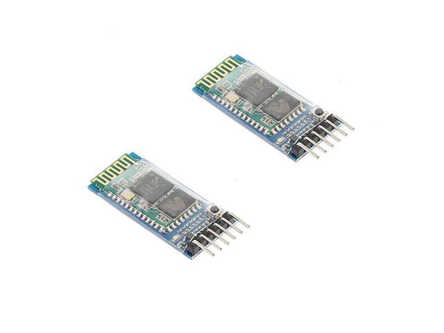 6 Pin Wireless Bluetooth RF Transceiver Module Serial BT Module for Arduino 2PCS
