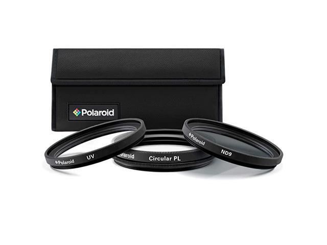 Optics 62mm 3Piece Filter Kit Set UVCPL Neutral Density includes Nylon Carry Case Compatible w All Popular Camera Lens Models