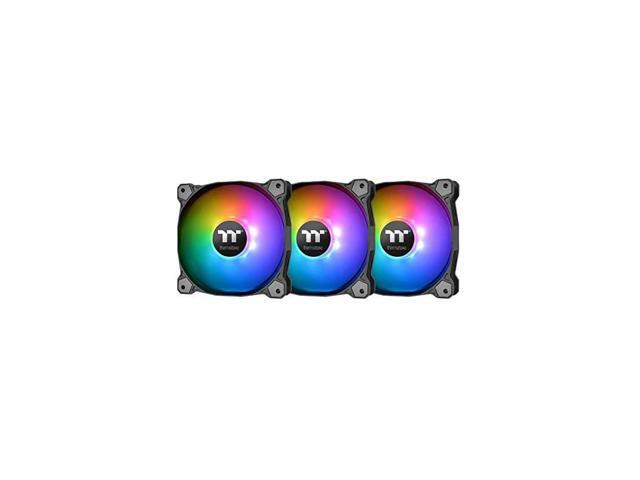 Pure 12 ARGB 5V Motherboard SyncAnalog Controller TT Premium Edition 168 Million Colors 9 Addressable LEDs 120mm Hydraulic Bearing PWM CaseRadiator