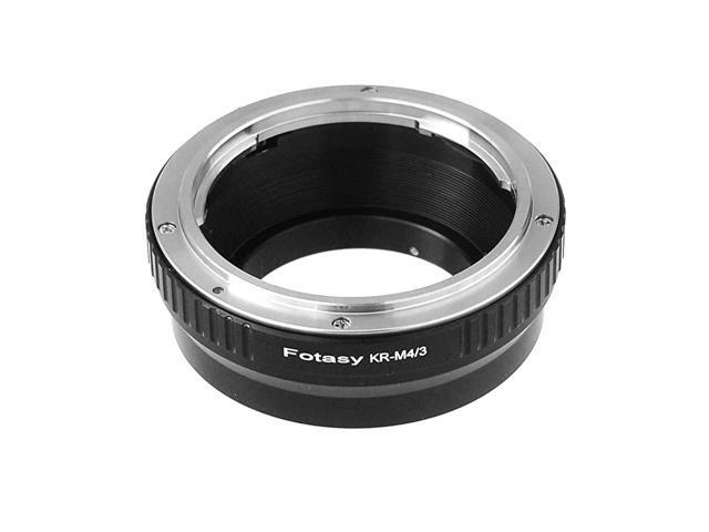 Konica AR Lens to M43 Adapter KR to MFT Mount Converter fits Olympus EPL8 EPL9 EM1 EM5 EM10 I II III EPM2 EPM1 PenF EM1X Panasonic G7 G9 GF8 GH5
