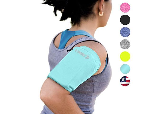 Armband Sleeve Best Running Sports Arm Band Strap Holder Pouch Case for Exercise Workout Fits i5S SE 6 6S 7 8 Plus iPod Android Samsung Galaxy S5