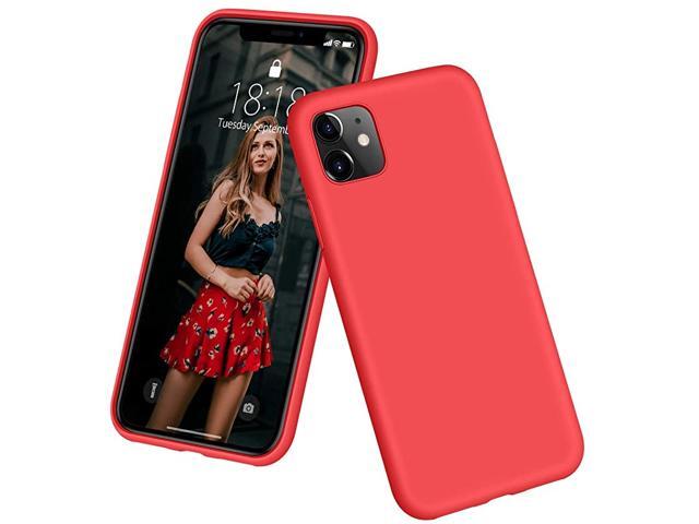 Compatible with iPhone 11 Case Romance Series Full Covered Silicone Cover Enhanced Camera and Screen Protection with Honeycomb Grid Pattern Cushion