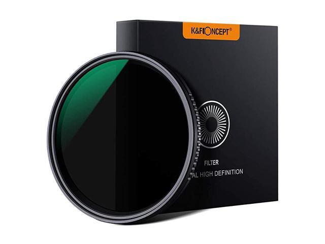 72mm Variable Neutral Density ND8ND2000 ND Filter for Camera Lenses with MultiResistant Coating Waterproof