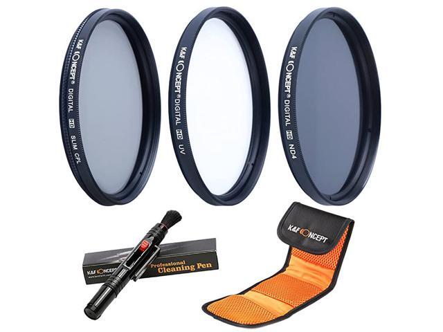 67 mm Slim UV CPL ND4 Lens Filters Set