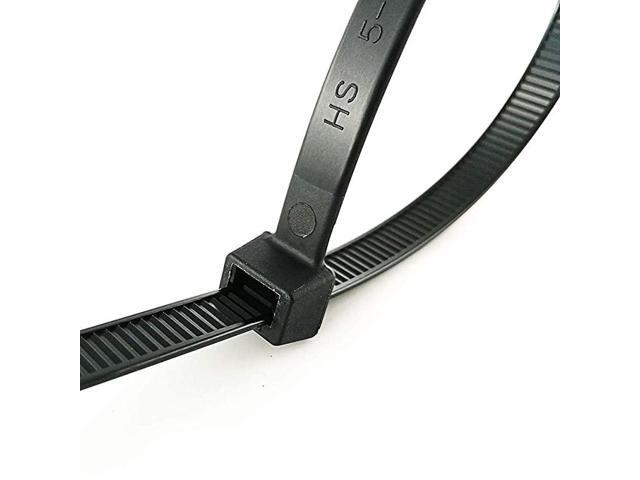 Duty 26 Inch Cable Zip TiesStrong Large Nylon Zip Ties with 200 Pounds Tensile Strength 50 Pack 039 Inch Wide Industrial Zip Ties Indoor and
