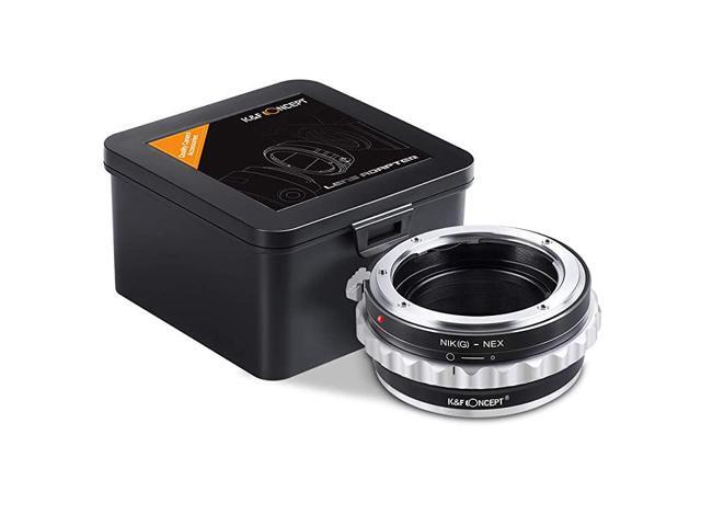 G to Sony E AdapterKF Concept Lens Mount Adapter for G AFS F AIS AI Lens to Sony EMount NEX Camera for Sony Alpha A7A6000A6300A6500A5000A5100NEX