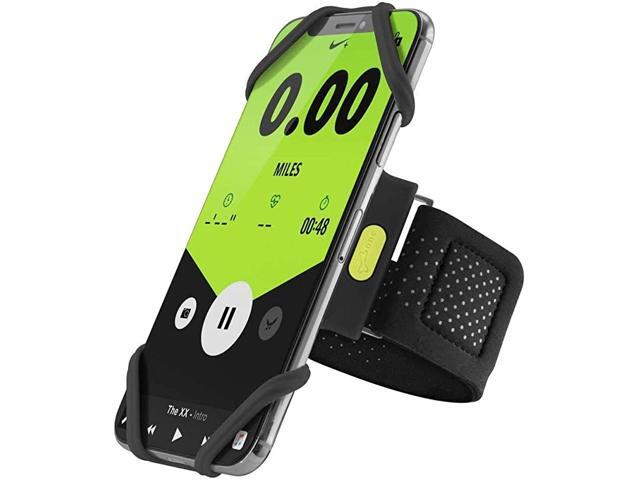 Run Tie Running Armband Phone Holder Lightweight Sports Cell Phone Arm Band for iPhone 12 11 Pro Max XS XR X 8 7 6 Plus Samsung Galaxy S10 S9 S8