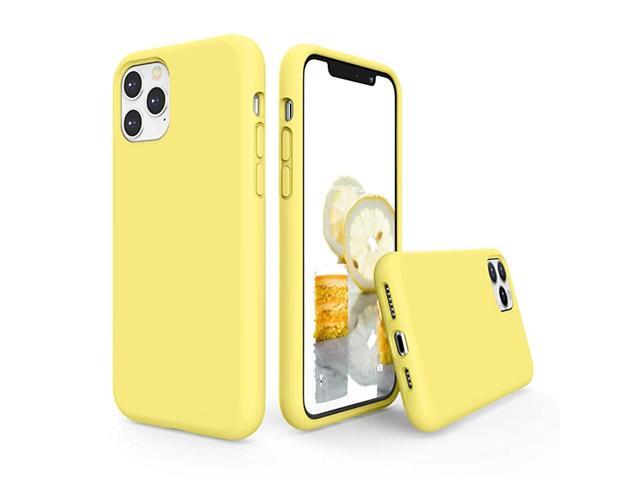 Silicone Case Compatible with iPhone 11 Pro Max Case 65 inches Liquid Silicone Full Body Thickening Design Phone Case with Microfiber Lining for 11