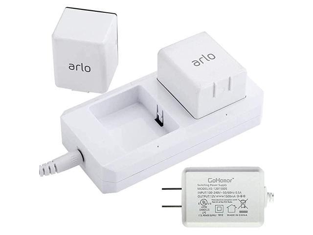 Station for Arlo Charger for Arlo Batteries for Arlo Pro Arlo Pro 2 Arlo Go Arlo Security Light VMA4410 Fireproof Material Adapter Pass FCC UL