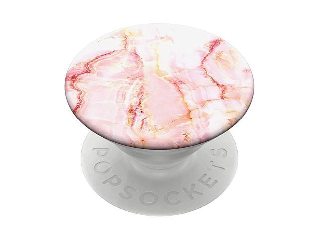 PopGrip with Swappable Top for Phones Tablets Rose Marble