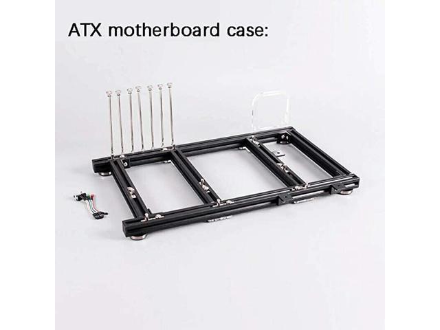 ITX MATX ATX PC Test Bench Open Air Frame Overclock Case Computer Mount Aluminum Chassis for HTPC Graphics Card