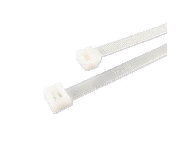 Extra Long Heavy Duty Zip Tie Straps 50 Pack Thick 035 Inch Plastic Duct Zip Ties Heavy Duty 175 Pounds ClearWhite Large Zip Ties 36 Inch for