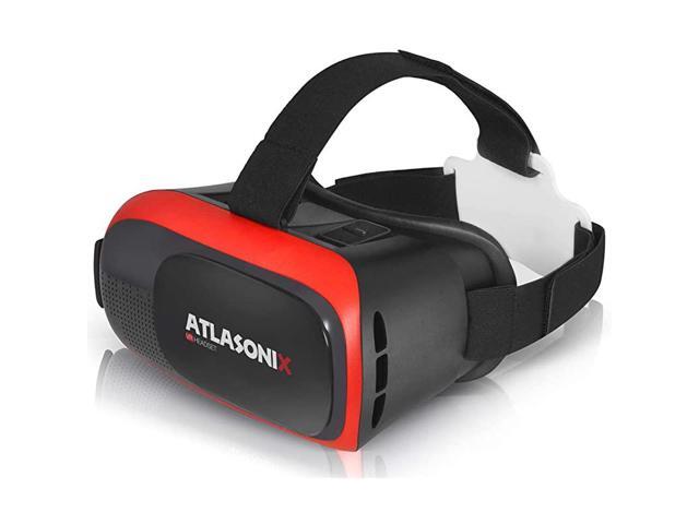 Headset Compatible with iPhone and Android Phones Virtual Reality Goggles Comfortable Adjustable Glasses with Full Eye Protection Play Your