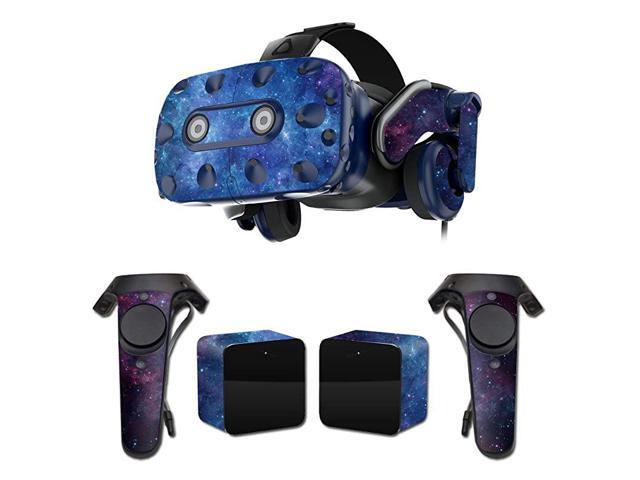 Skin Compatible with HTC Vive Pro VR Headset Nebula Protective Durable and Unique Vinyl Decal wrap Cover Easy to Apply Remove and Change Styles