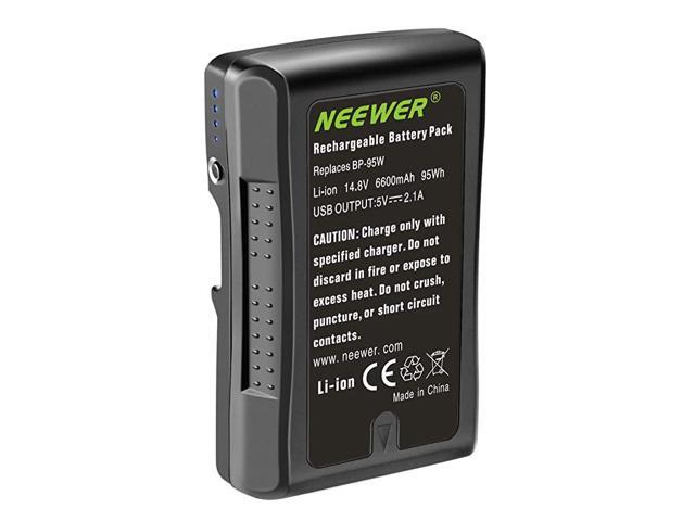 V MountV Lock Battery 95Wh 148V 6600mAh Rechargeable Liion Battery for Broadcast Video Camcorder Compatible with Sony HDCAM XDCAM Digital Cinema