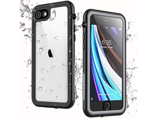 iPhone SE 2020 Waterproof CaseiPhone 78 Waterproof Case Builtin Screen Protector Full Body Heavy Duty Shockproof IP68 Waterproof Case for iPhone SE