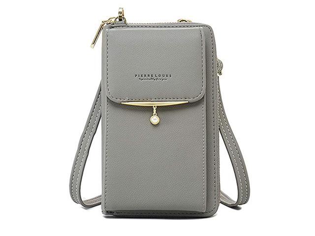 Purse Leather Cellphone Holster Wallet Case Small Crossbody Shoulder Phone Bag Pouch Handbag Clutch for iPhone 11 Pro 8 76 Plus Xs Max X Xr Samsung