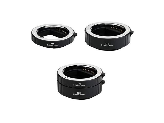 E Mount Auto Focus Macro Extension Tube Set for Sony A6000 A6100 A6300 A6400 A6500 A6600 A5100 A7C A7III A7II A7 A7RIV A7RIII A7RII A7R A7SIII