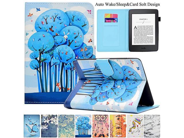 Kindle Paperwhite Case Smart PU Leather Case Card Slot Cover with Auto SleepWake Feature Case for Kindle Paperwhite 123 Fits All 2012 2013 2015