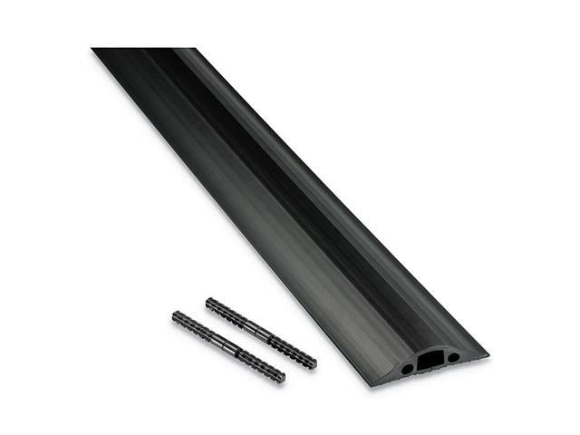 FC68B9M Heavy Duty Linkable Floor Cord CoverCord Protector Protect Cords and Prevent a Trip Hazard 30 Foot Length Cable Cavity 916 W x 516 H