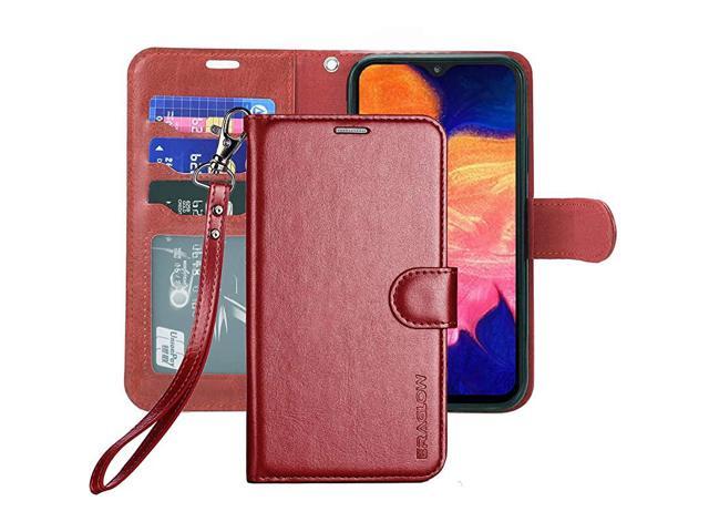Galaxy A10E CaseGalaxy A10E Wallet CasePremium PU Leather Wallet Flip Protective Phone Case Cover wCard Slots Kickstand for Samsung Galaxy A10E A10