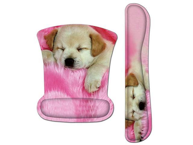 Keyboard Wrist Rest Pad and Mouse Wrist Rest Support Mouse Pad SetNon Slip Rubber Base Wrist Support with Ergonomic Memory Foam Comfortable for