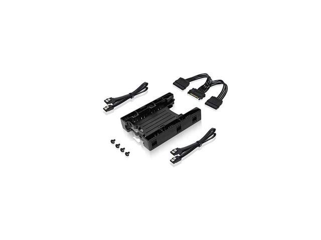 Dual ToolLess Dual 25 to 35 HDD Drive Bay SSD Mounting Bracket Kit Adapter with Cables EZFit Lite MB290SP1B