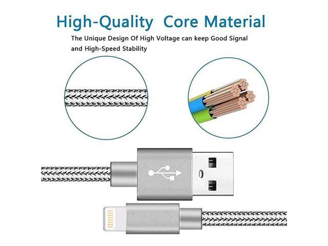 iPhone Charger Cable Apple MFI Certified Made for iPhone 88 PlusXXSXS MaxXR77 PlusSE66 Plus6S6S Plus55C5S iPadiPad MiniiPad Air iPod TouchNano6 FT