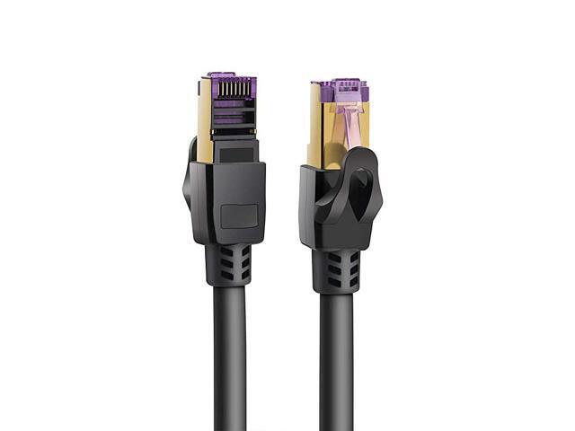 Cat8 Ethernet Cable Network Patch Cable 40Gbps 2000Mhz SFTP Shielded High Speed LAN Wire Cable Cord20ft6m